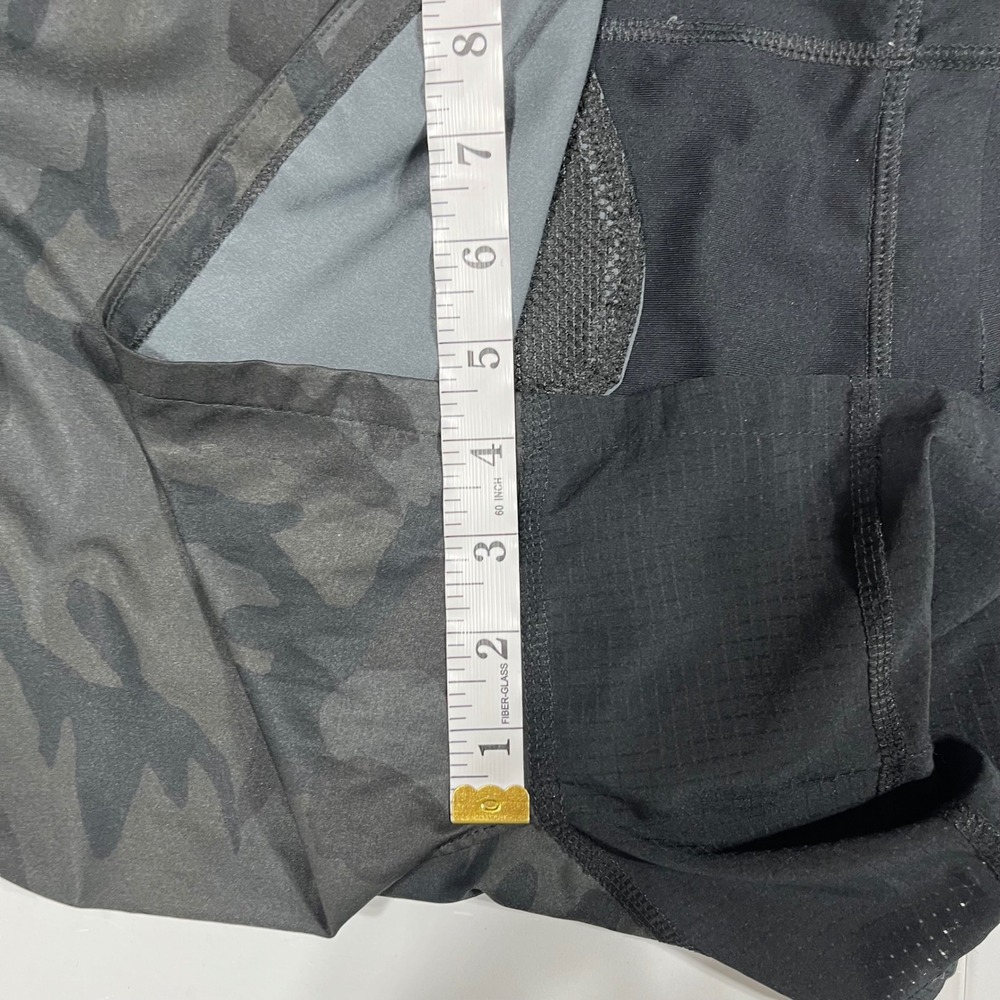 Abercrombie YPB Sporty 2-in-1 Athleisure Training Running Shorts Camo Mens Large - Picture 9 of 14